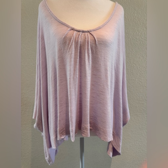 Jolie Dolman Oversized Tee - Porridge by Anthropologie – Lilac – Size Small - Picture 5 of 15